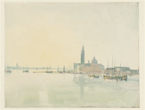 Turner, Venice San Giorgio Maggiore Early Morning 1819 - CulturaMente