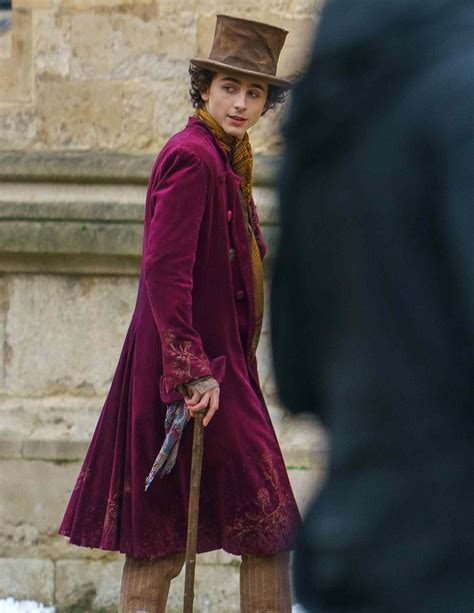 Timothée Chalamet Films New Movie as Willy Wonka: Photos | PEOPLE.com