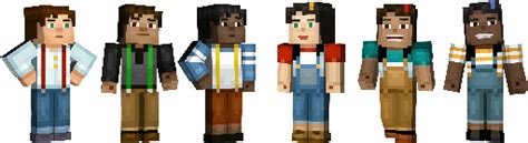 [Minecraft : Story Mode] Male Jesse vers. 2 [Nanalolita] Minecraft Skin