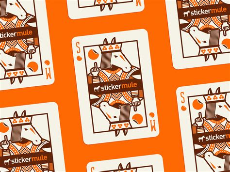 King of Stickers by Gustavo Zambelli for Sticker Mule on Dribbble