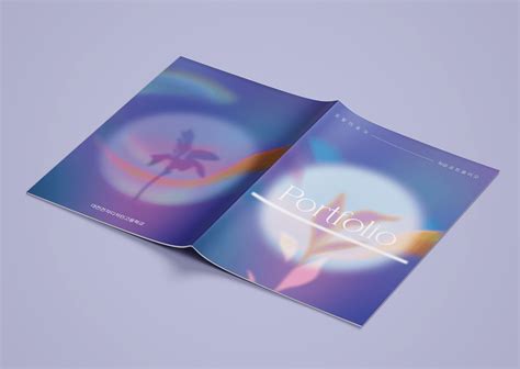 Portfolio book cover design on Behance