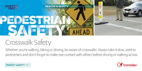 “Pedestrian Safety”: Crosswalk Safety – Transdev Employee Hub