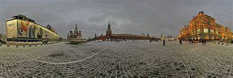 Red Square in a winter evening - Moscow 360 Panorama | 360Cities