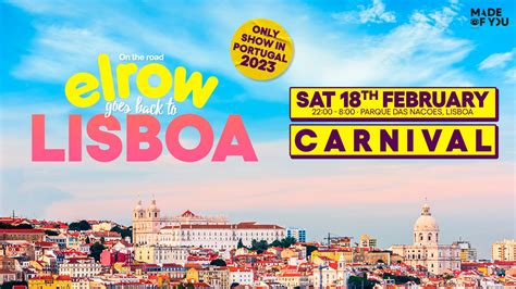 elrow Lisbon Carnival 2023 - Ticket Pre Registration | Howler