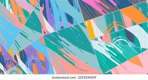 Abstract Collage Asymmetric Pattern: Over 4,860 Royalty-Free Licensable ...