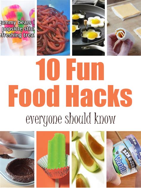 DIY Home Sweet Home: 10 Fun Food Hacks