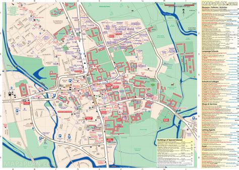 Printable Map Of Oxford - Printable Maps