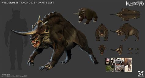 File:Dark beast 2022 rework concept art.jpg - The RuneScape Wiki