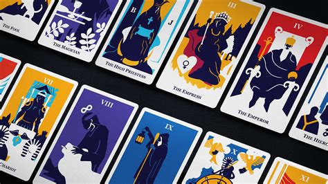 Modern Tarot Cards on Behance