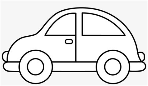 Vehicle Coloring Pencil And In Color - Black And White Car Clip Art Transparent PNG - 830x442 ...