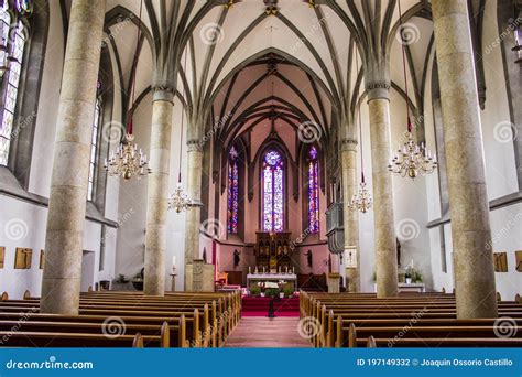 Vaduz Cathedral, Liechtenstein Editorial Photography - Image of ...