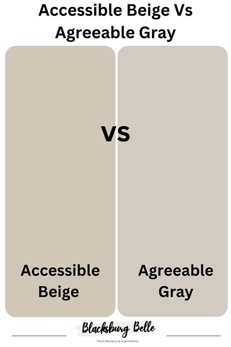 Accessible Beige Vs Agreeable Gray: Which is Good?