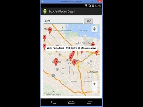 Google Maps Nearby Places Tutorial | Nearby Location( Android Tutorials ...