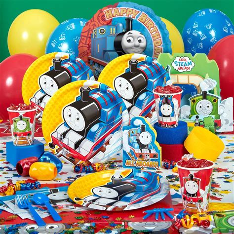 Party Decorations | Thomas the train birthday party, Trains birthday ...