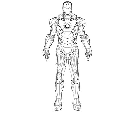 Iron Man Mk 85 Coloring Pages Coloring Pages