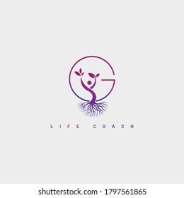 Life Coach Logo Design Vector G Stock Vector (Royalty Free) 1797561865 ...