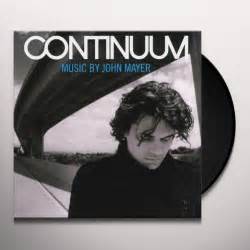 John Mayer CONTINUUM Vinyl Record