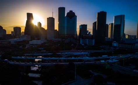 Houston Skyline Sunrise Stock Photos, Pictures & Royalty-Free Images ...