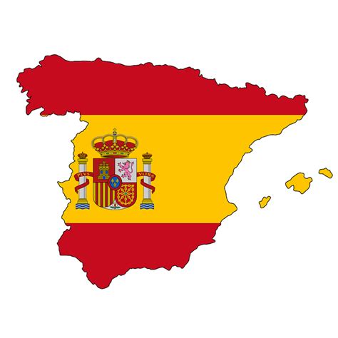 Free illustration: Spain, Map, Flag, Contour, Borders - Free Image on Pixabay - 1500646