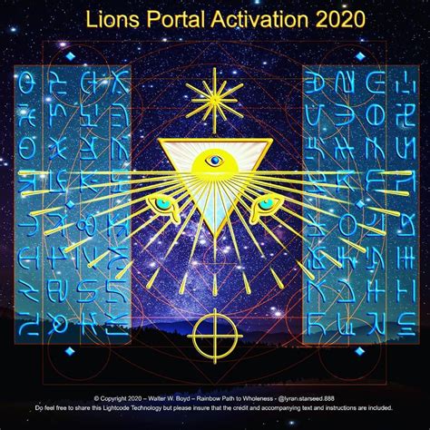 Lyran Starseed on Instagram: “Lions Portal 8th Aug 2020. The message ...