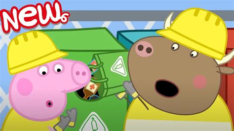 Peppa Pig Tales 🐷 Peppa Helps Sort The Bins 🐷 Peppa Pig Videos - YouTube