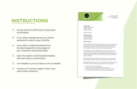 Fund Request Letter Format - Printable Templates Free