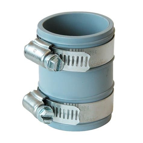 1-1/4 in. to 1-1/2 in. Flexible PVC Tubular Drain Connector-PTC-150 - The Home Depot