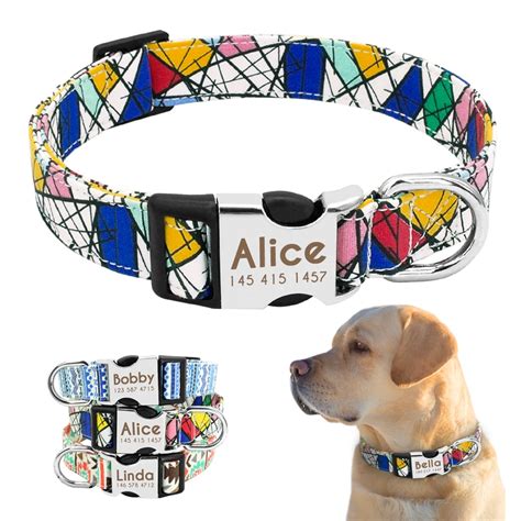 Buy Personalized Engraved Dog Collar with ID Tag Online