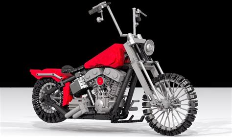 LEGO TECHNIC MOTORCYCLES: Giant Lego Harley Davidson