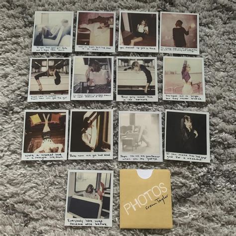 Taylor Swift 1989 polaroids set 27-39. Almost... - Depop