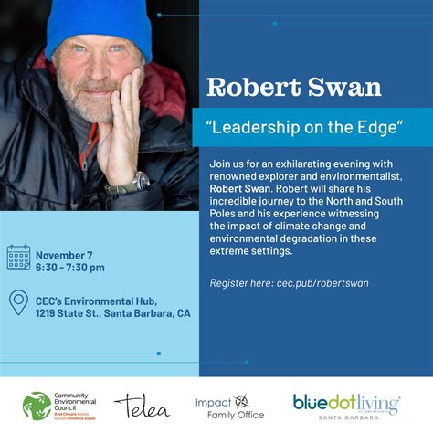 Robert Swan: Leadership on the Edge — CEC's Environmental Hub