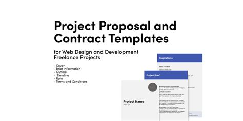 Web Design and Development Project Proposal and Contract Templates | Figma