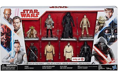 Star Wars Era of the Force Exclusive 3.75 Action Figure 8-Pack Hasbro Toys - ToyWiz