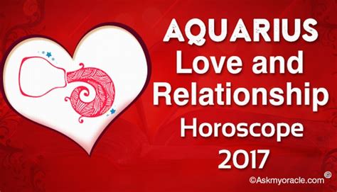 Aquarius 2017 Yearly Horoscope, Aquarius 2017 Love Astrology