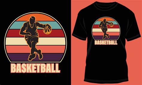 Basketball T-shirt Design vector Graphic 13154583 Vector Art at Vecteezy