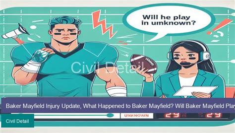 Baker Mayfield Injury Update, What Happened to Baker Mayfield? Will ...