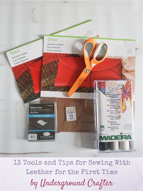 13 Tools and Tips for Sewing With Leather for the First Time ...