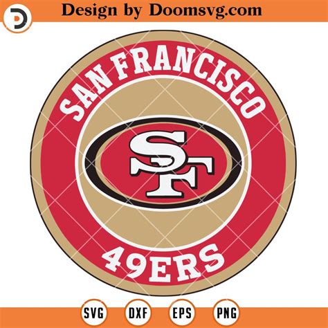 49ers Logo SVG, San Francisco 49ers SVG, NFL Football Team SVG Files ...