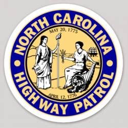 North Carolina Public Safety Stickers, Decals & Bumper Stickers