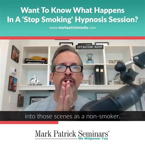 Want To Know What Happens In A 'Stop Smoking' Hypnosis Session ...