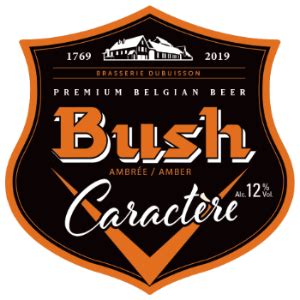 Bush Caractère - Brasserie Dubuisson - Variants - Untappd