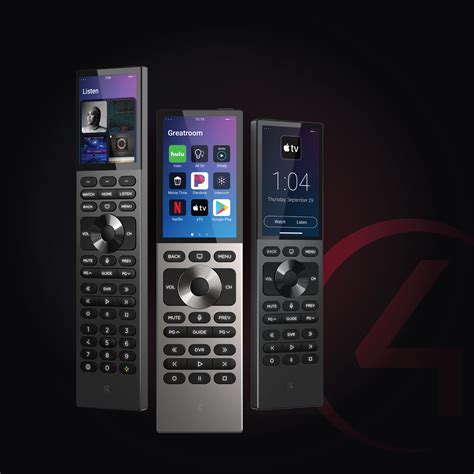 Control4 unveils next-generation Halo Family of remotes