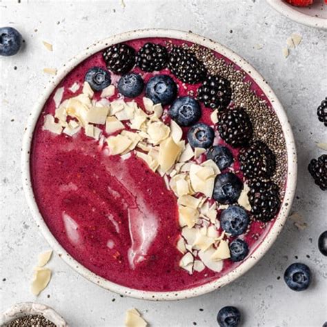 Acai Berry Smoothie Bowl Recipe | Besto Blog