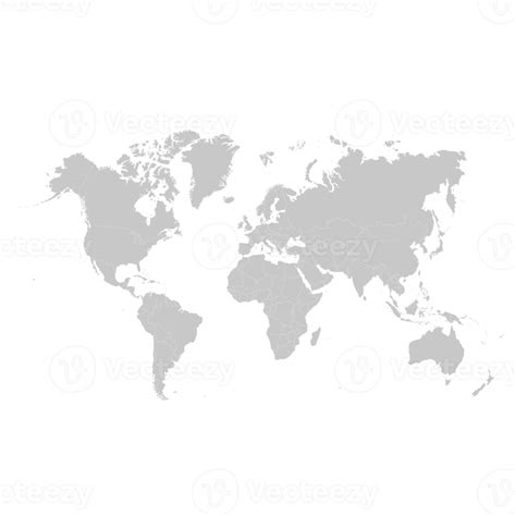 World Map Divided all Country 22541461 PNG