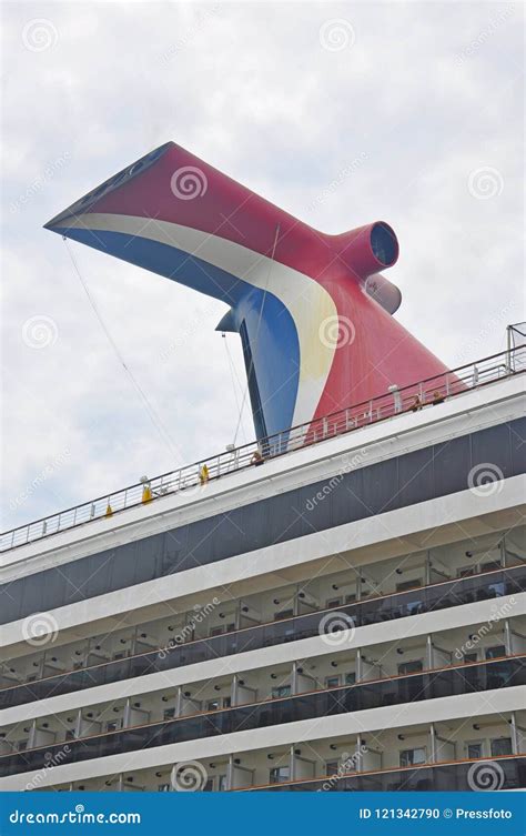 Carnival Liberty Cruise Ship Funnel Logo Editorial Image | CartoonDealer.com #121342790