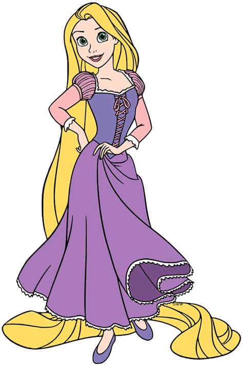 Tangled Baby Rapunzel Clip Art