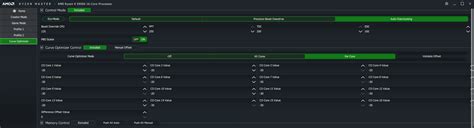 Ryzen Master - PBO Curve Optimizer Control - Configure in Windows Now ...