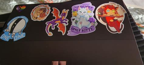 completed my laptop sticker collection : r/traaaaaaannnnnnnnnns