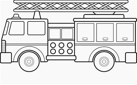 Free Fire Truck Coloring Pages Printable - ShelbyfvSexton