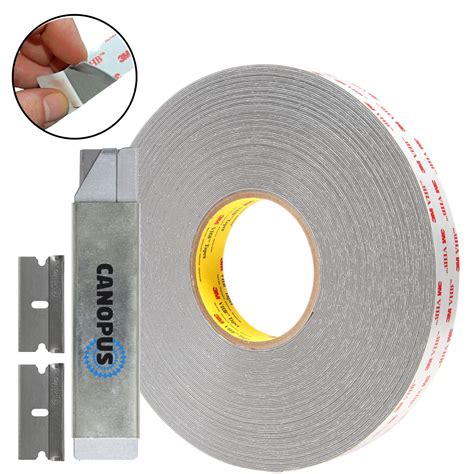 Canopus Double Sided RP45 Roll, 0.75inx5yd, Heavy Duty, VHB Outdoor ...